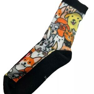 ♦️SOLD♦️Viasox Non Binding XL Diabetic Sock Furbabies Crew Length